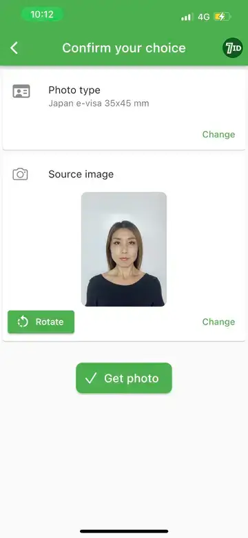 App 7ID: App Photo Visa Nhật Bản