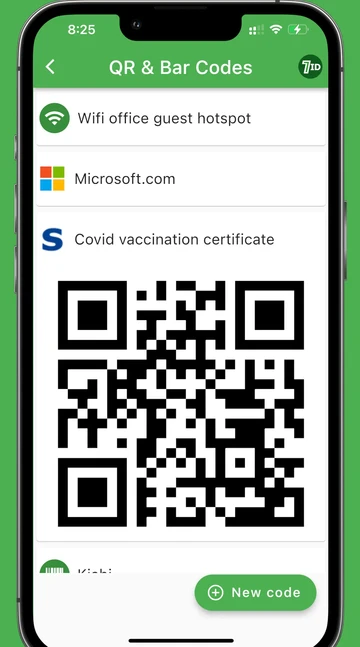 QR-kod app