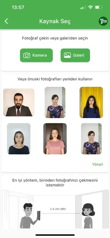 7ID App: Tyrkneskt vegabréfsmyndaframleiðandi